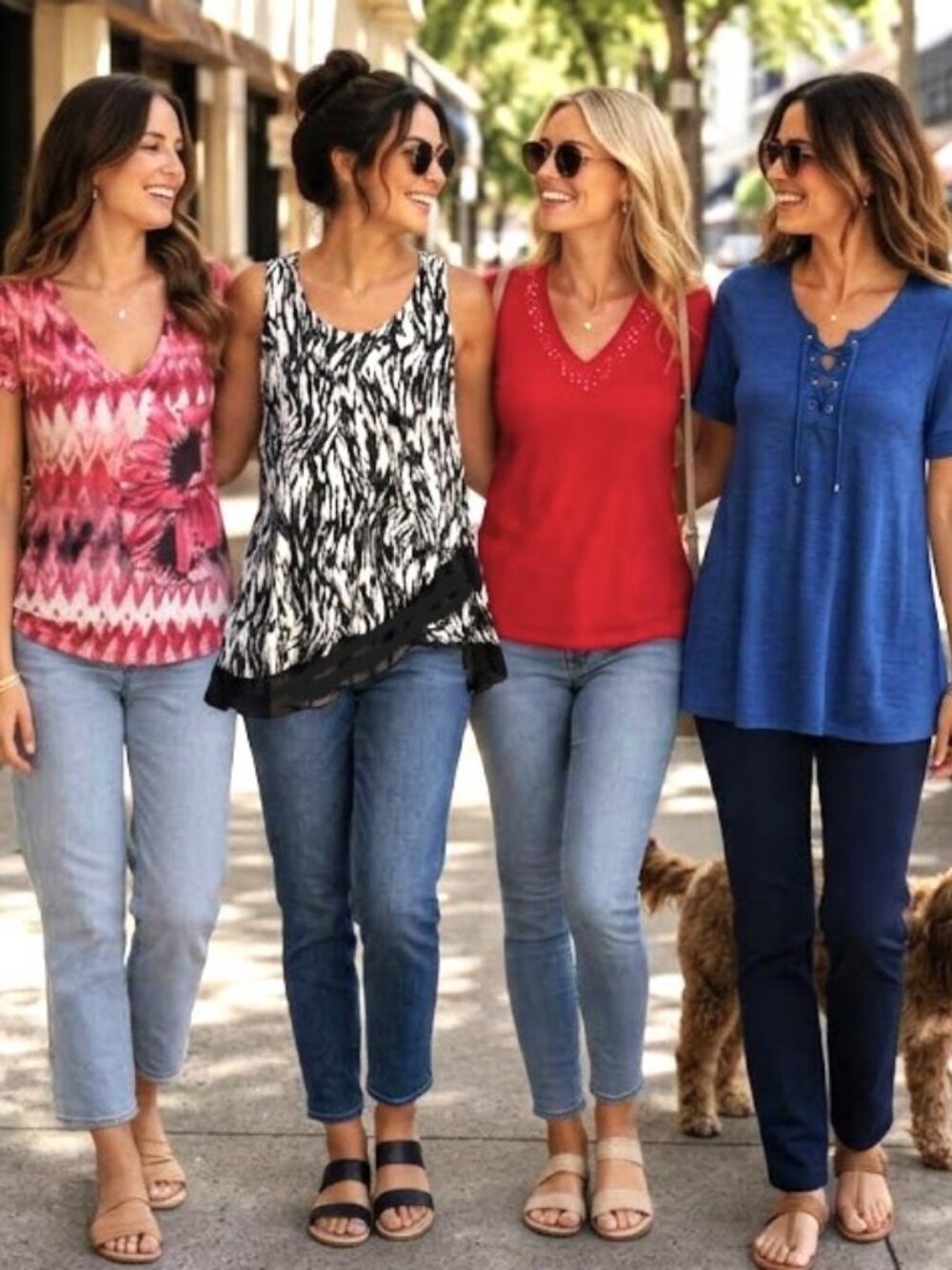 LOT OF 4 SHORT SLEEVE TSHIRTS. SIZES XL